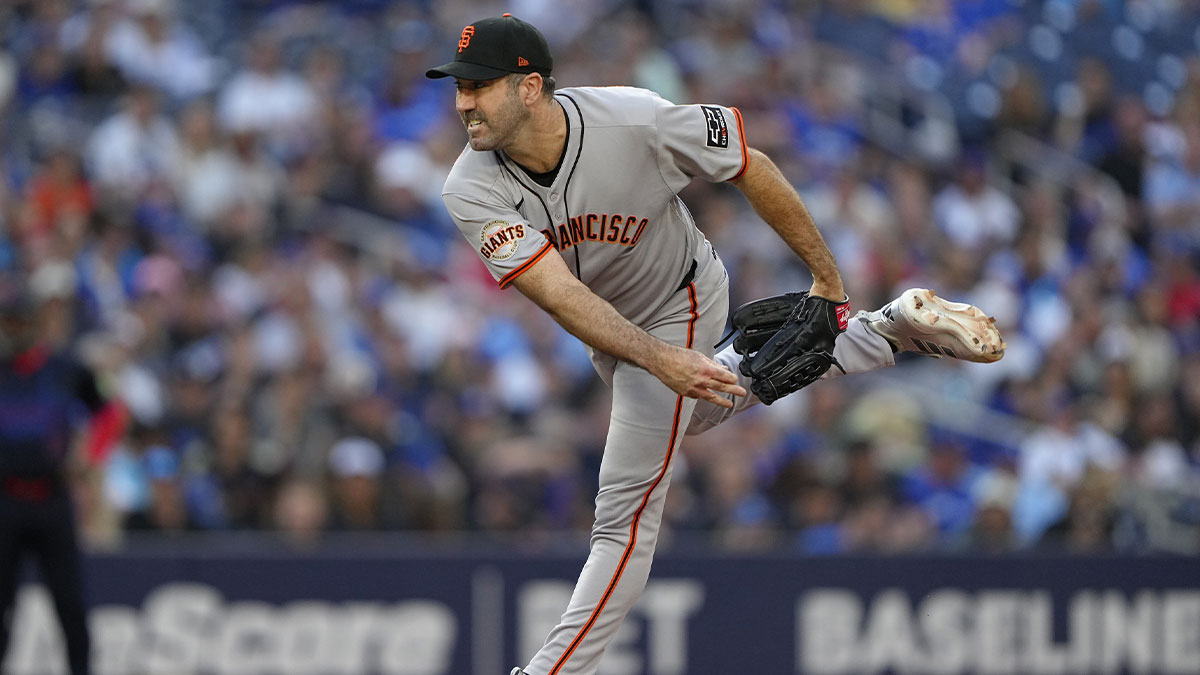 Giants' Justin Verlander hit unfortunate low for only the 3rd time in his career