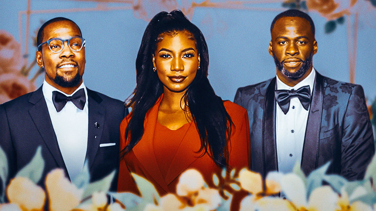 Taylor Rooks, Kevin Durant, Draymond Green