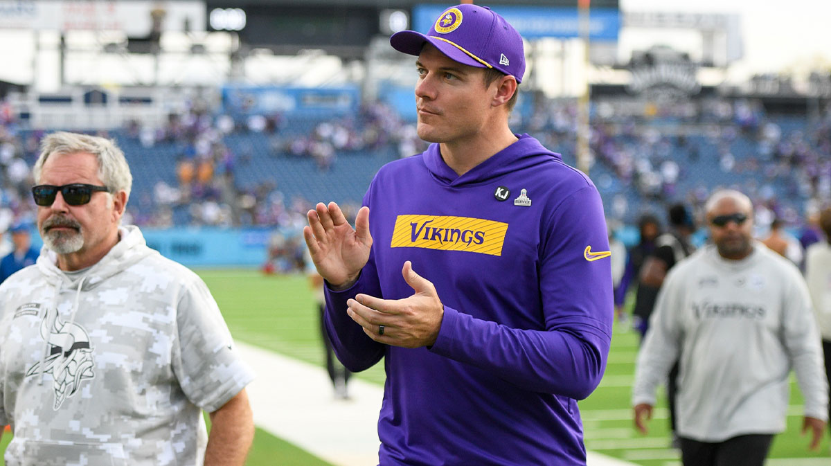 Vikings’ Kevin O’Connell shares level of concern for Justin Jefferson’s Week 1 availability.