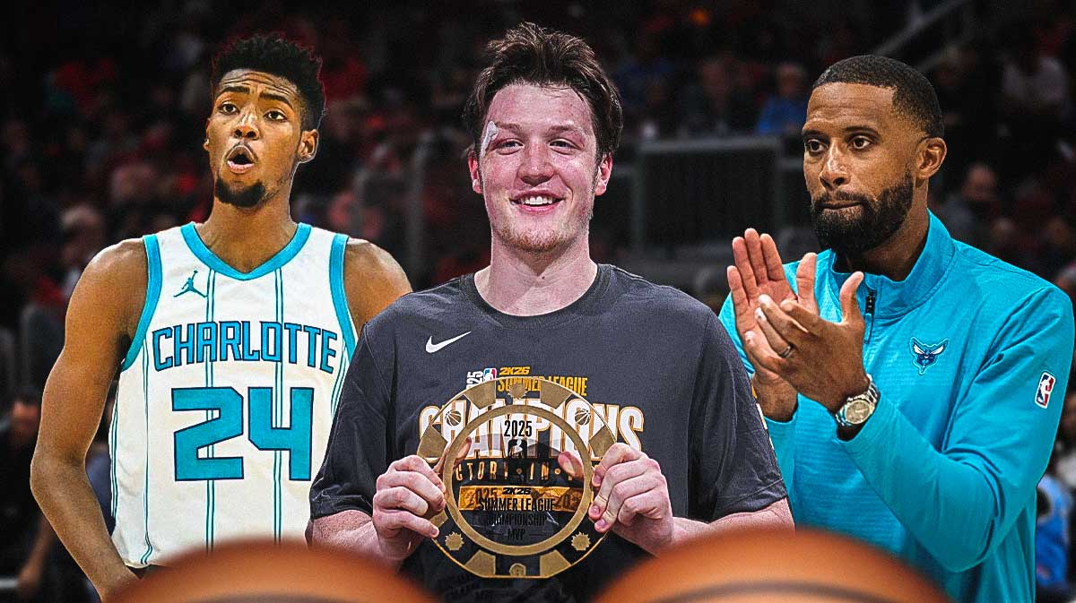 Kon Knueppel, Brandon Miller, Charles Lee, Charlotte Hornets