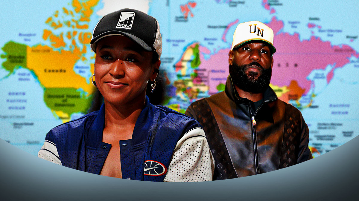 Naomi Osaka, LeBron James