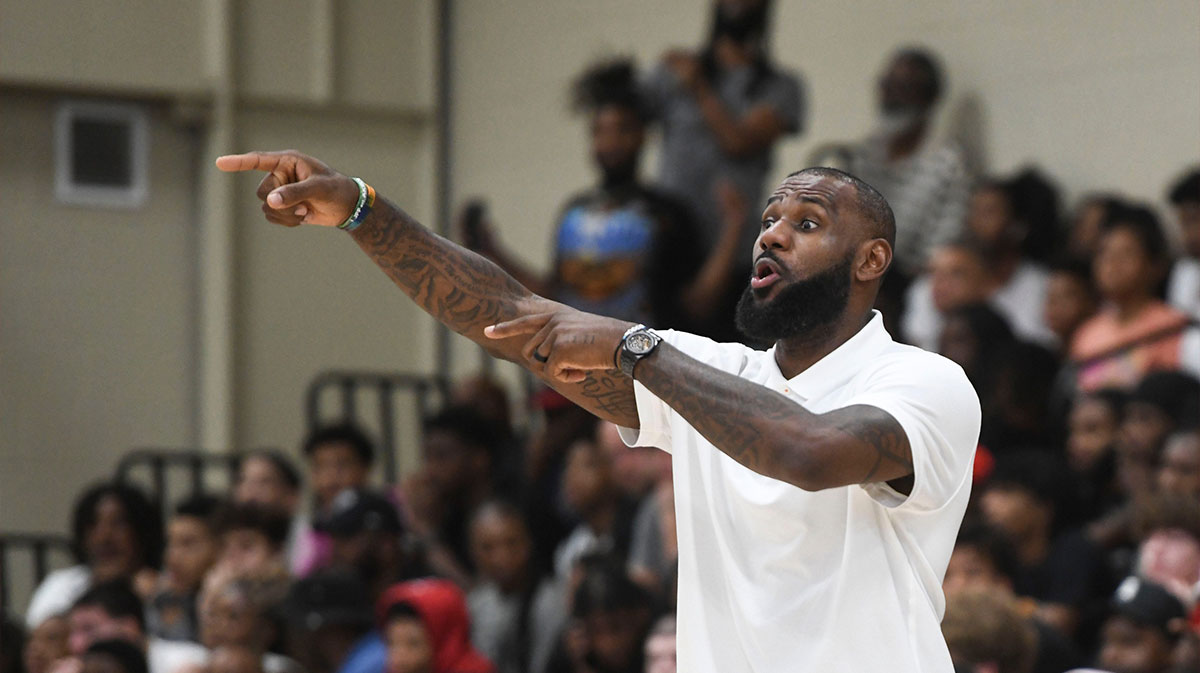 LeBron James, who was seen with Maverick Carter in a new music video from Tyler, The Creator.