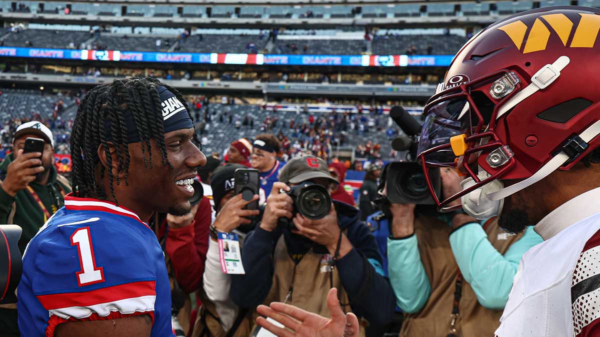 Giants’ Malik Nabers sends warning to Jayden Daniels