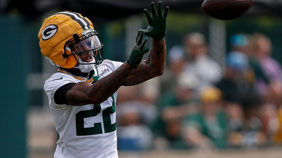 Matthew Golden’s wheels on full display to start training camp