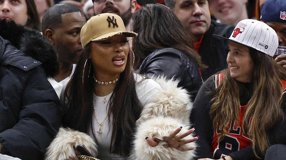 Megan Thee Stallion, who seemingly confirmed she is dating Dallas Mavericks star Klay Thompson in a now-deleted TikTok.