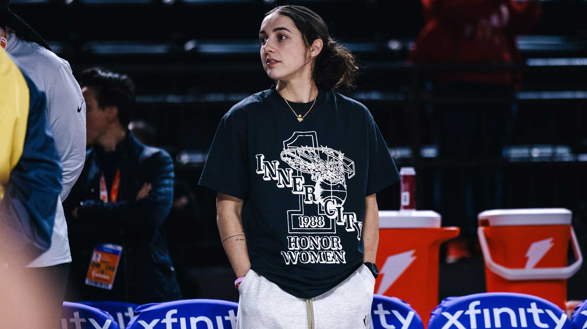Mystics’ Georgia Amoore reveals teary-eyed rehab moment