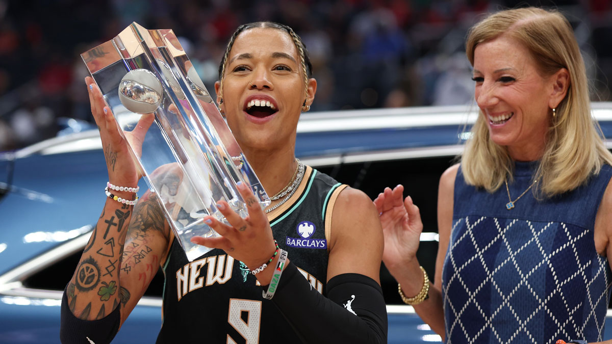 Liberty’s Natasha Cloud reveals heartwarming plans after WNBA Skills Challenge win