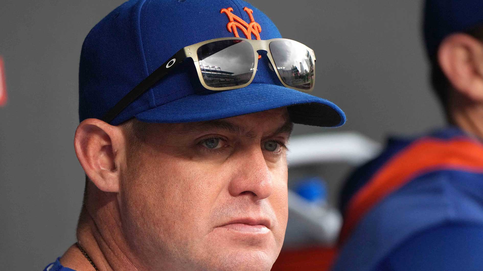 New York Mets manager Carlos Mendoza (64) prior to the game against the Baltimore Orioles at Oriole Park at Camden Yards.