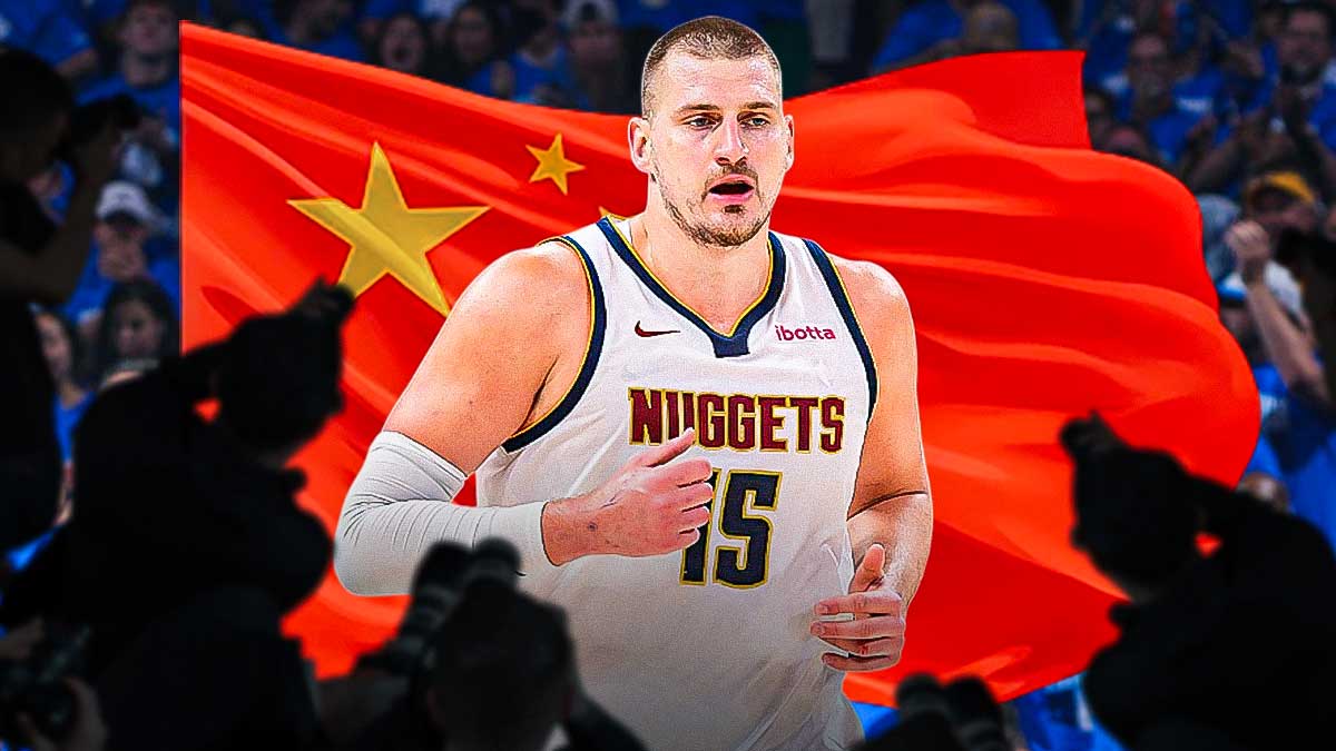 Nikola Jokic gets absolute rockstar treatment after landing in China
