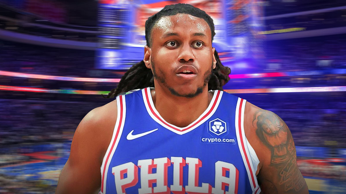 Jabari Walker in a 76ers uniform