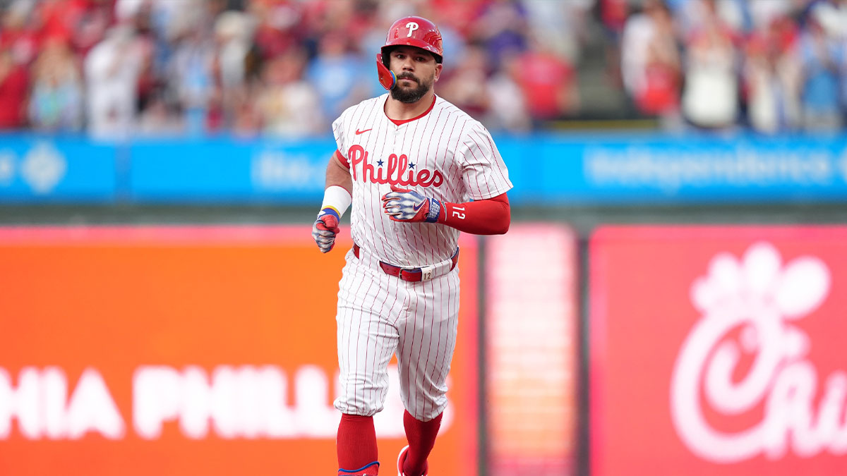 Phillies’ Kyle Schwarber hits career milestone with 2-run homer vs. Yankees