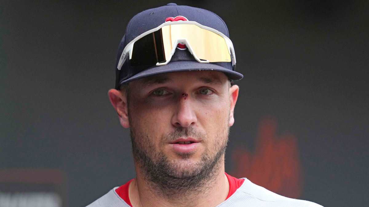 Boston Red Sox third baseman Alex Bregman (2) prior to the game against the Baltimore Orioles at Oriole Park at Camden Yards.