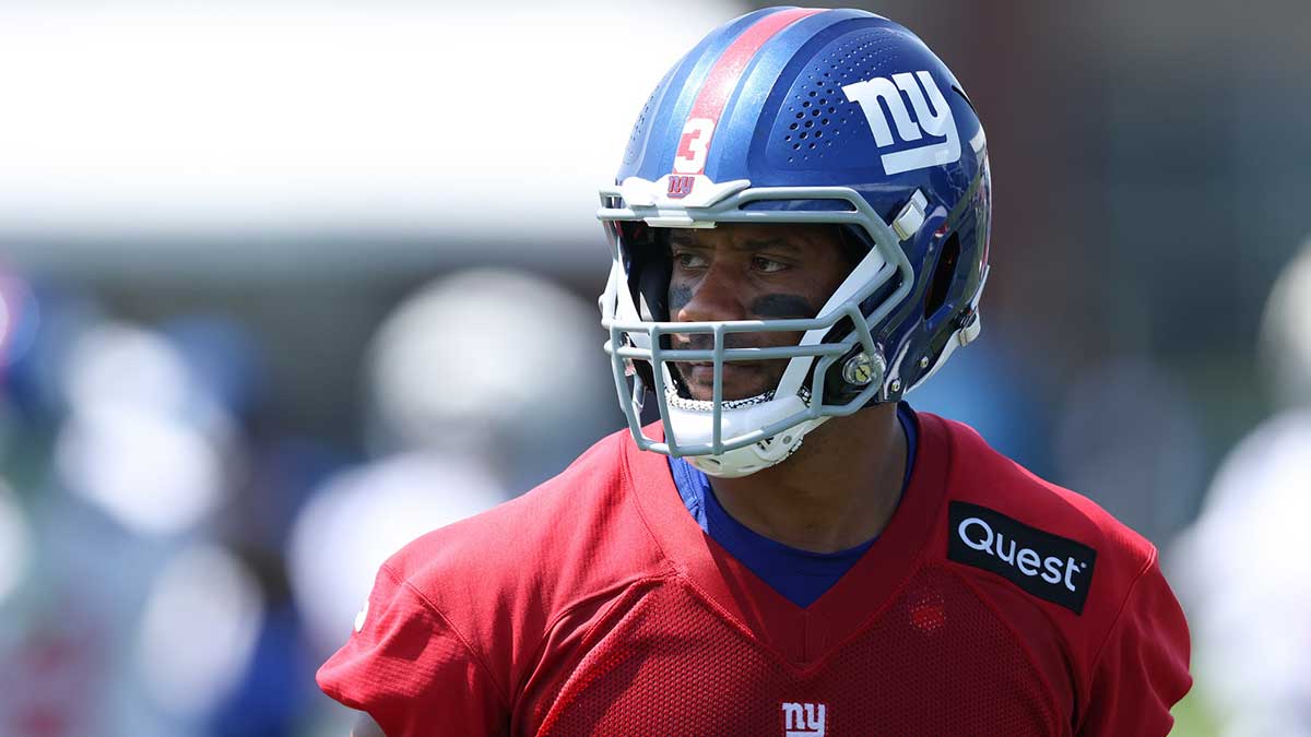 Giants’ Russell Wilson reacts to Kay Adams’ ‘2014 Russell Wilson’ observation