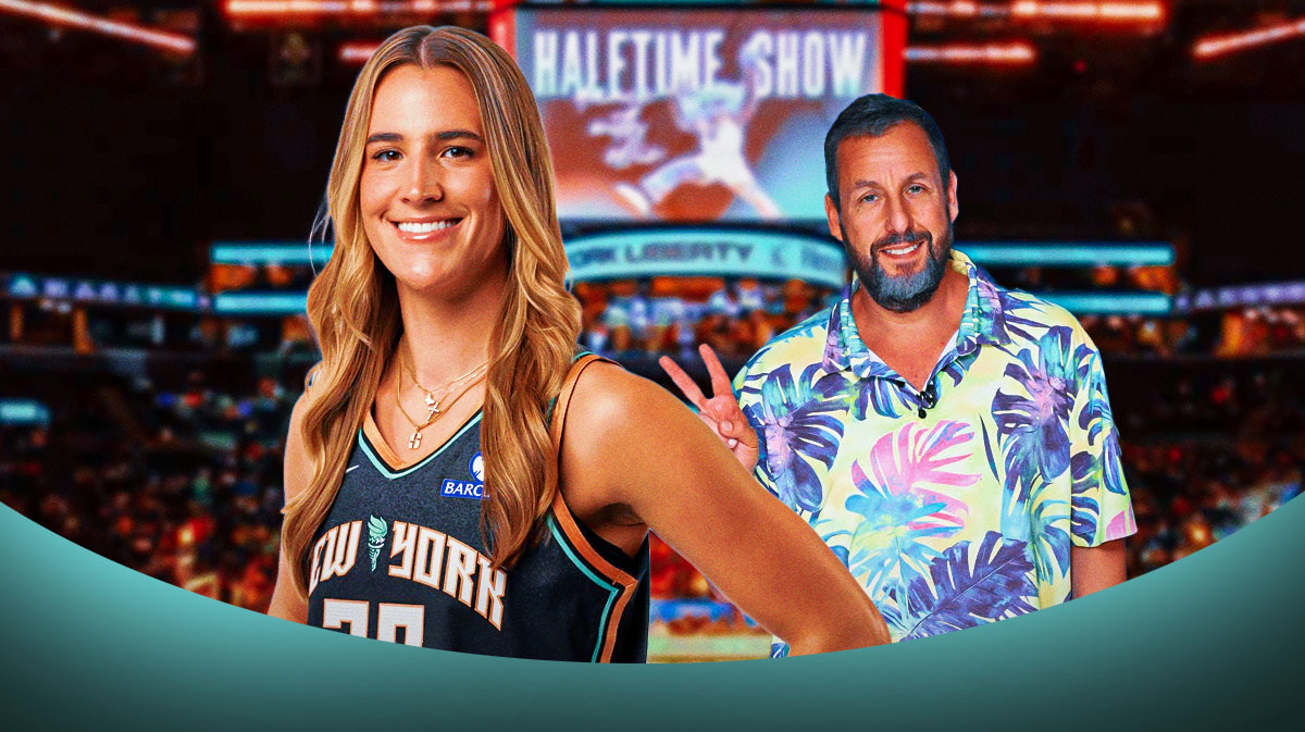 Sabrina Ionescu, Adam Sandler