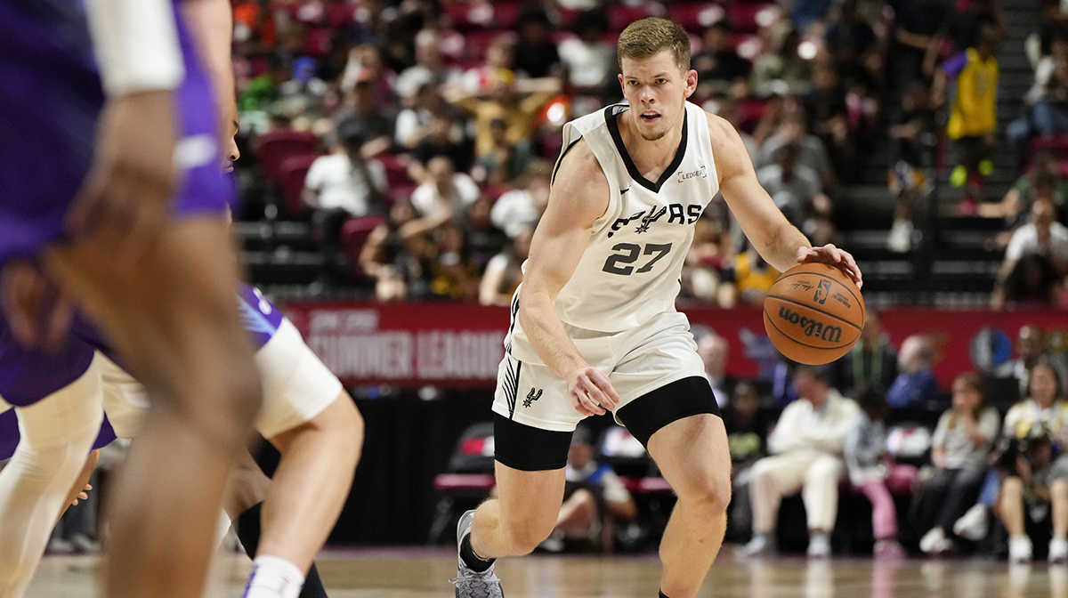 Spurs news: Riley Minix predicts Summer League buzzer-beater vs. Jazz