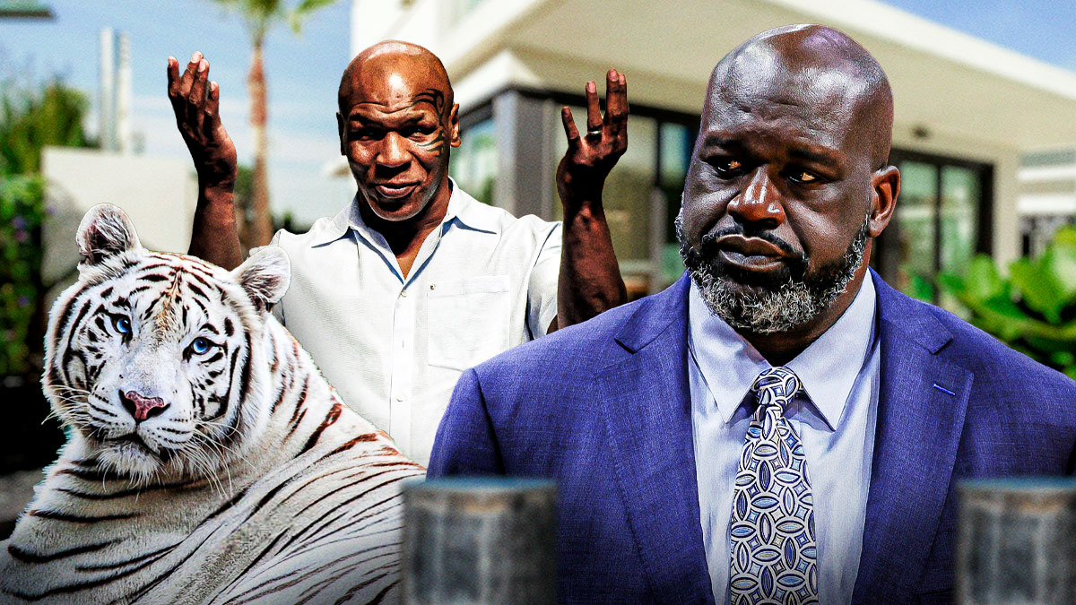 NBA news: Shaquille O'Neal recalls getting chased away by Mike Tyson’s tiger
