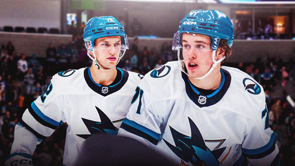 Macklin Celebrini and William Eklund