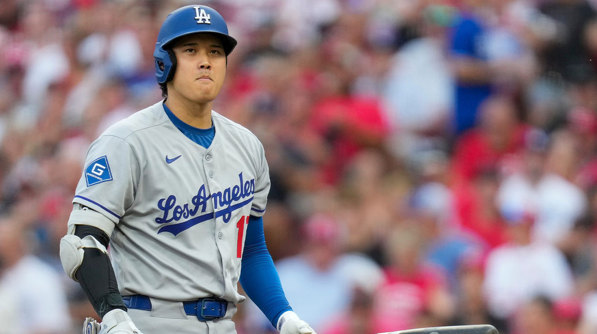 Dodgers star Shohei Ohtani’s shocked facial reaction after strikeout is going viral