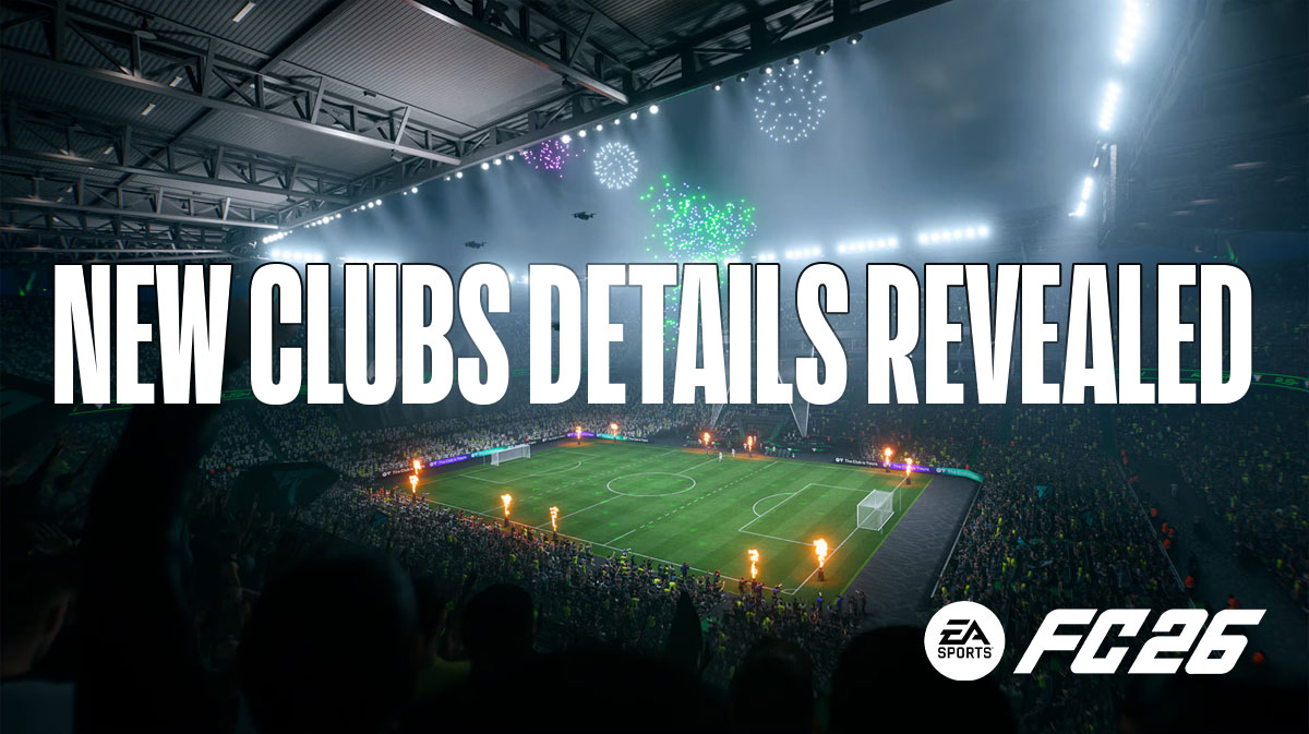 EA FC 26 Clubs Deep Dive Shows New Archetypes & More
