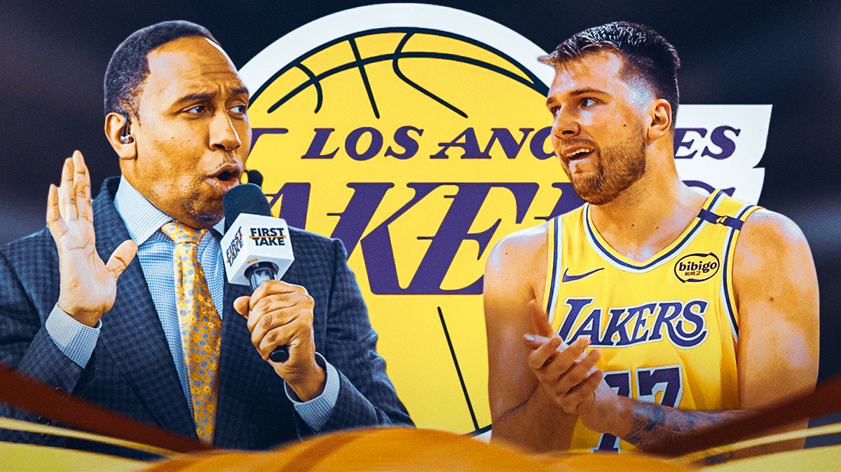 Stephen A. Smith downplays Lakers' Luka Doncic's offseason body transformation