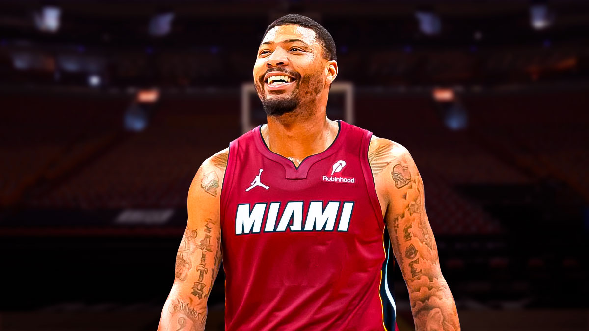 Marcus Smart in Heat uniform