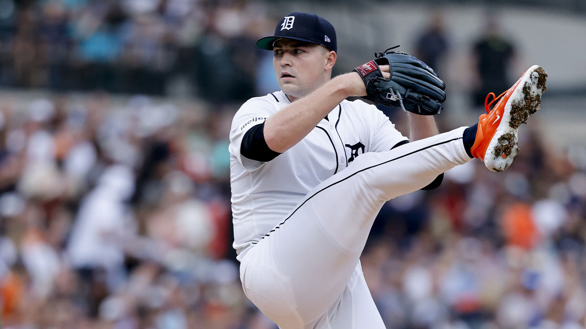 Tigers’ Tarik Skubal still on baby watch during Blue Jays start