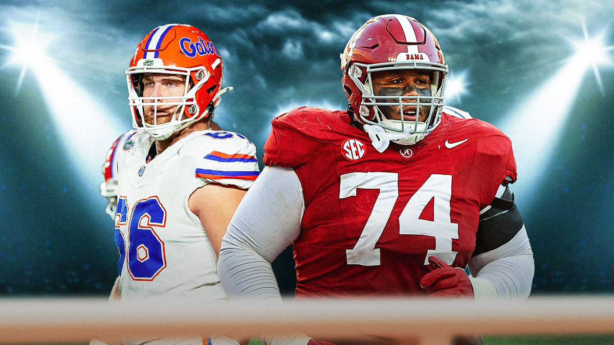 Jake Slaughter of Florida and Kadyn Proctor of Alabama are NFL caliber OLs from the SEC.