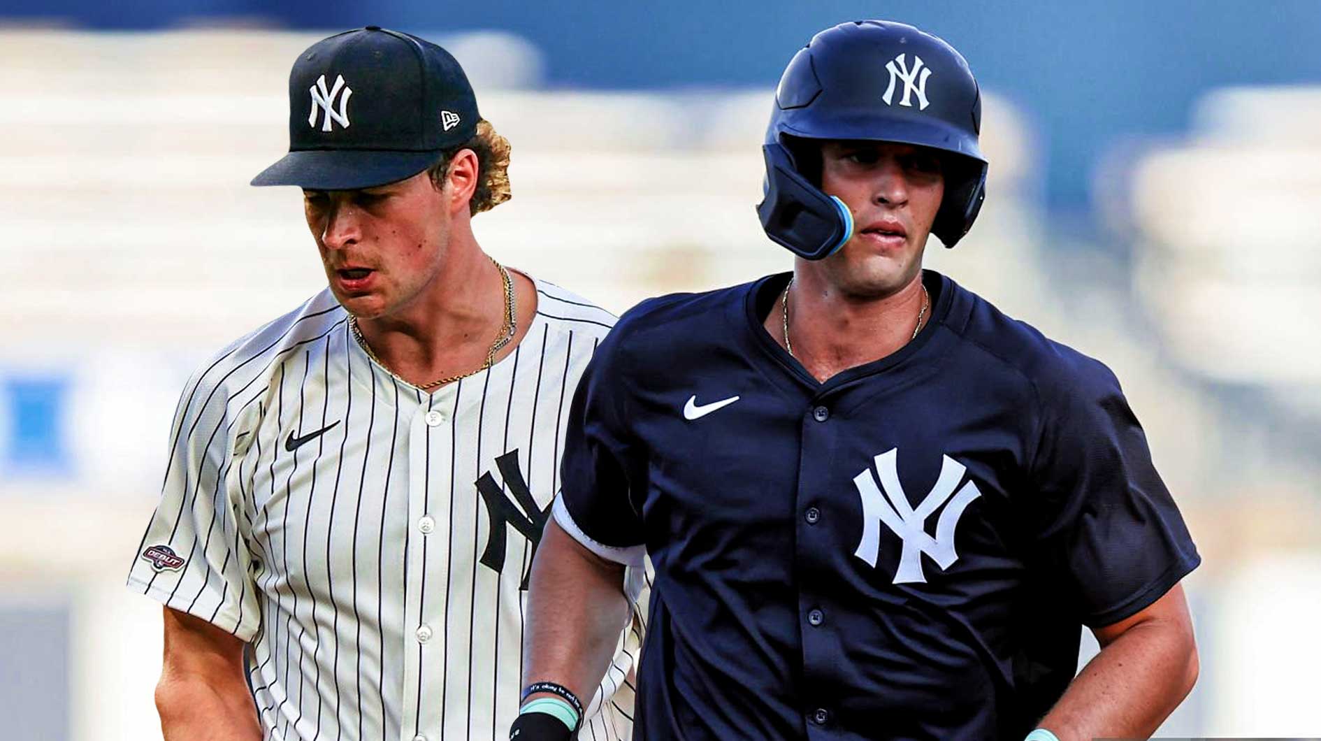 Spencer Jones and Cam Schlittler