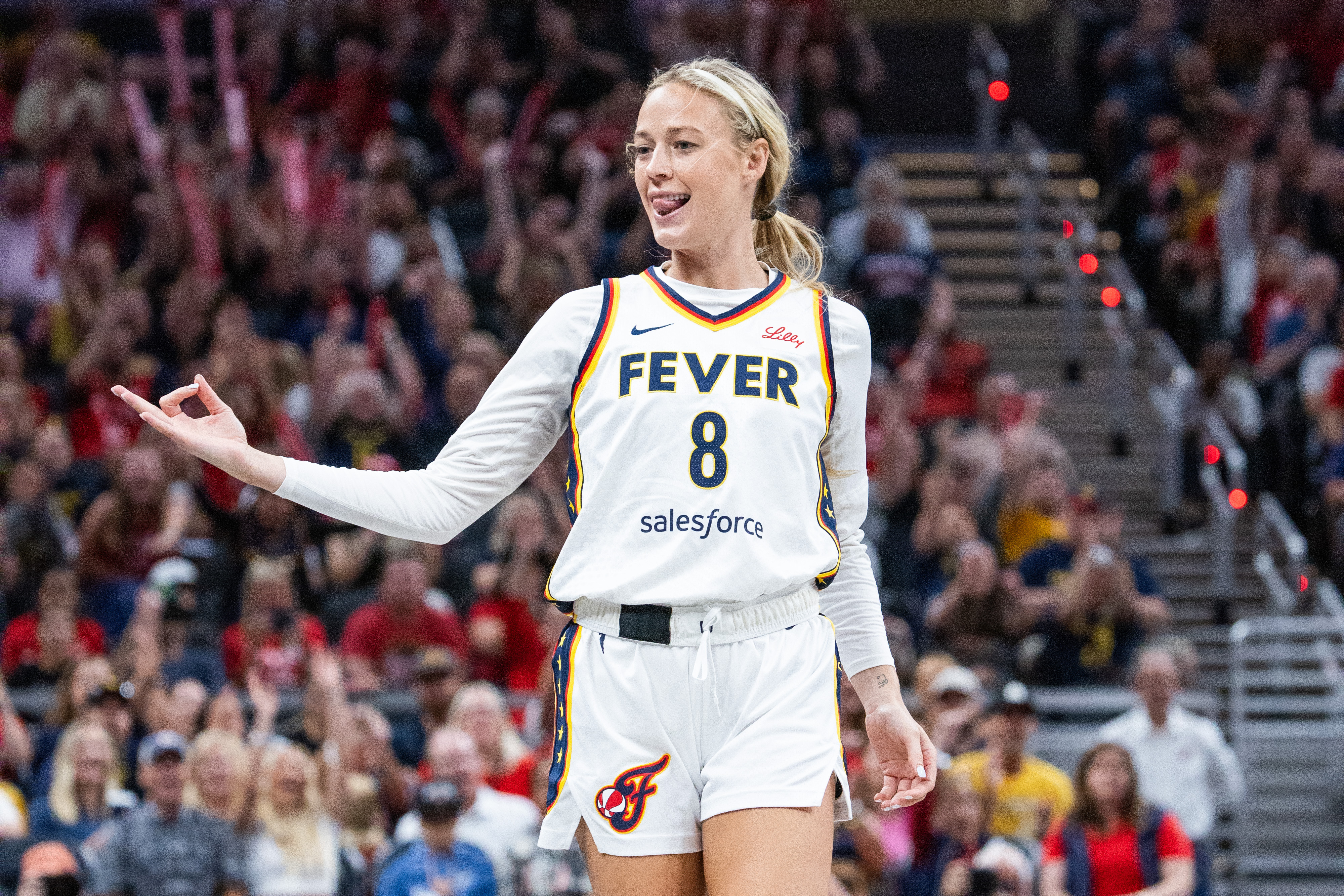 Sophie Cunningham sounds alarm for Fever ahead of Dream game