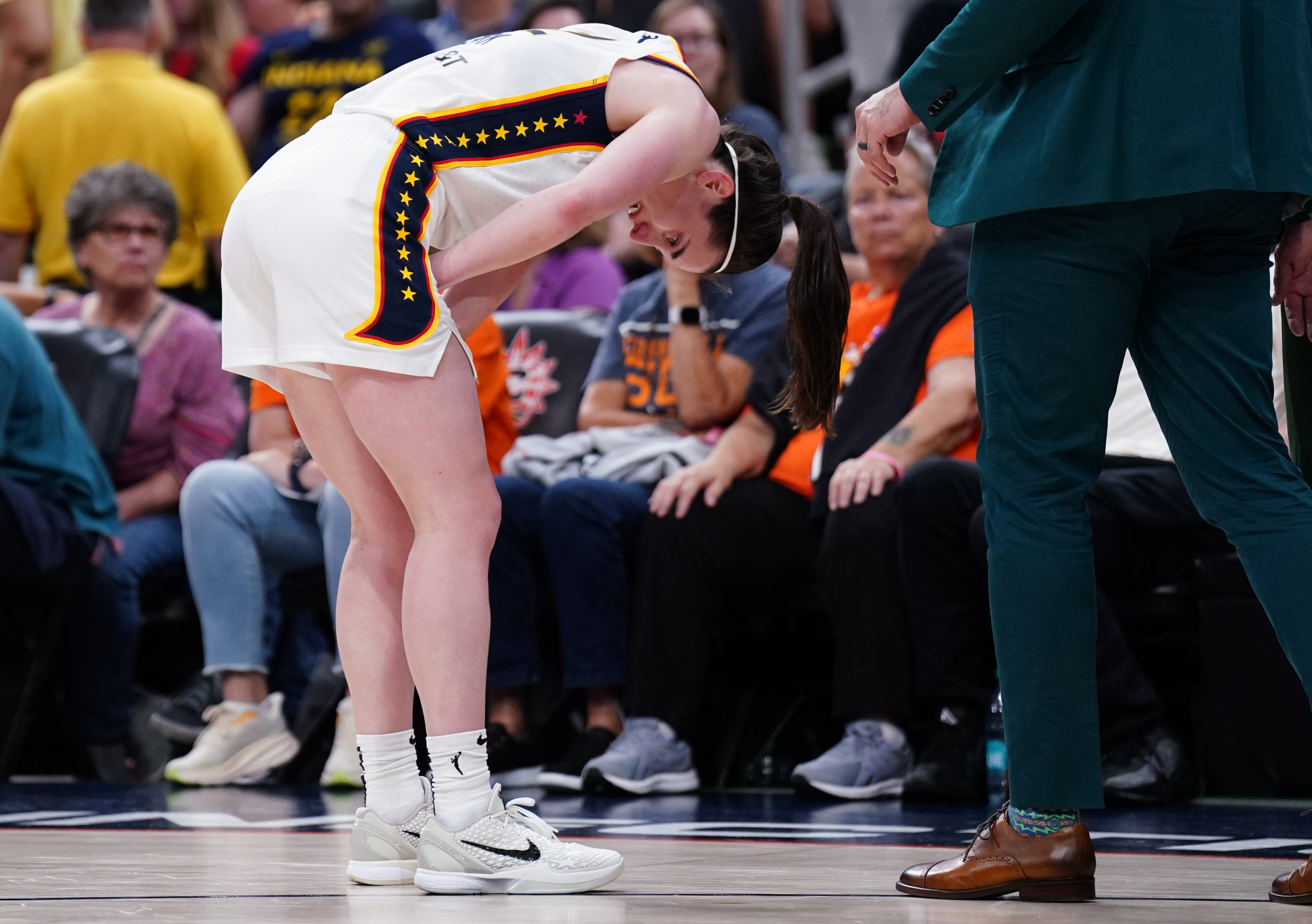 Fever star Caitlin Clark’s brother shades WNBA refs after latest injury