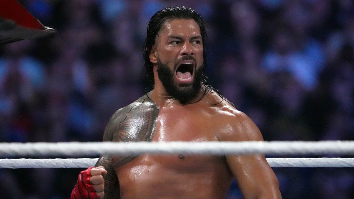 WWE star Roman Reigns, who denied having a sixth kid during his hiatus.