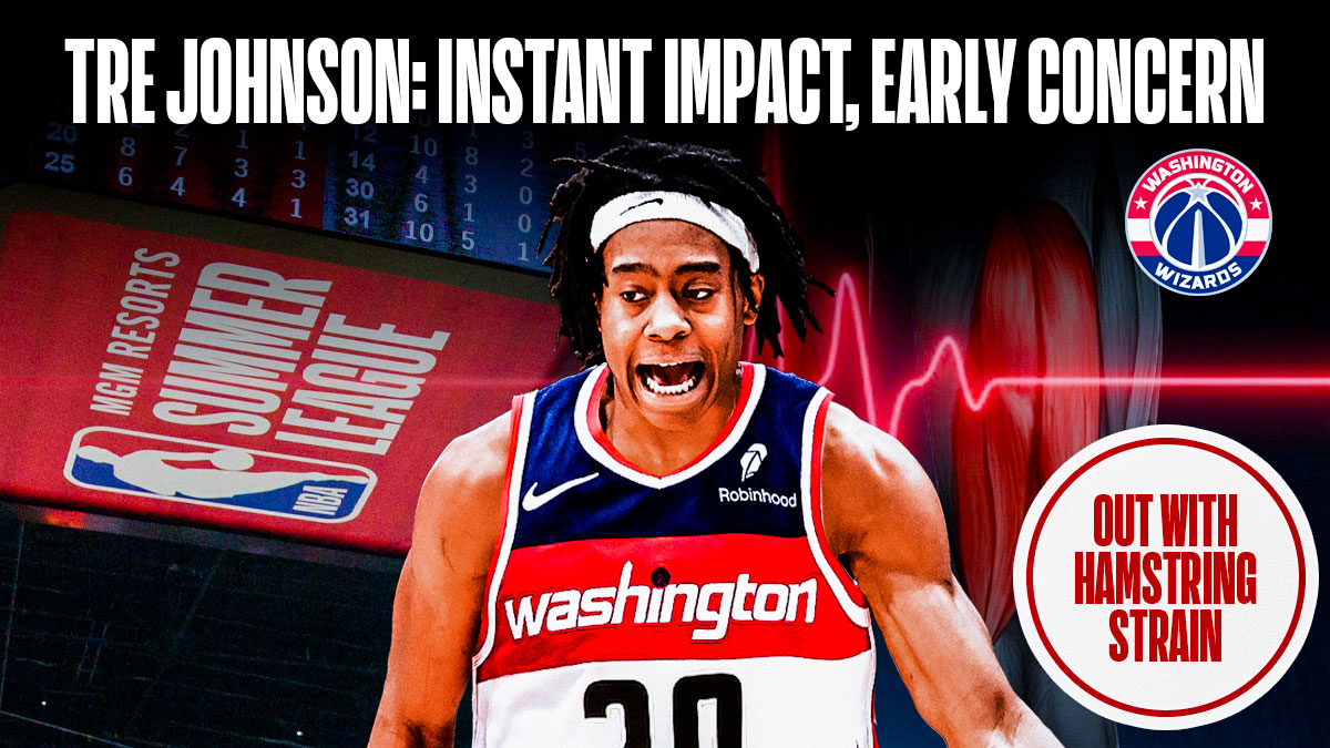Washington Wizards’ biggest Tre Johnson concern after 2025 NBA Summer League
