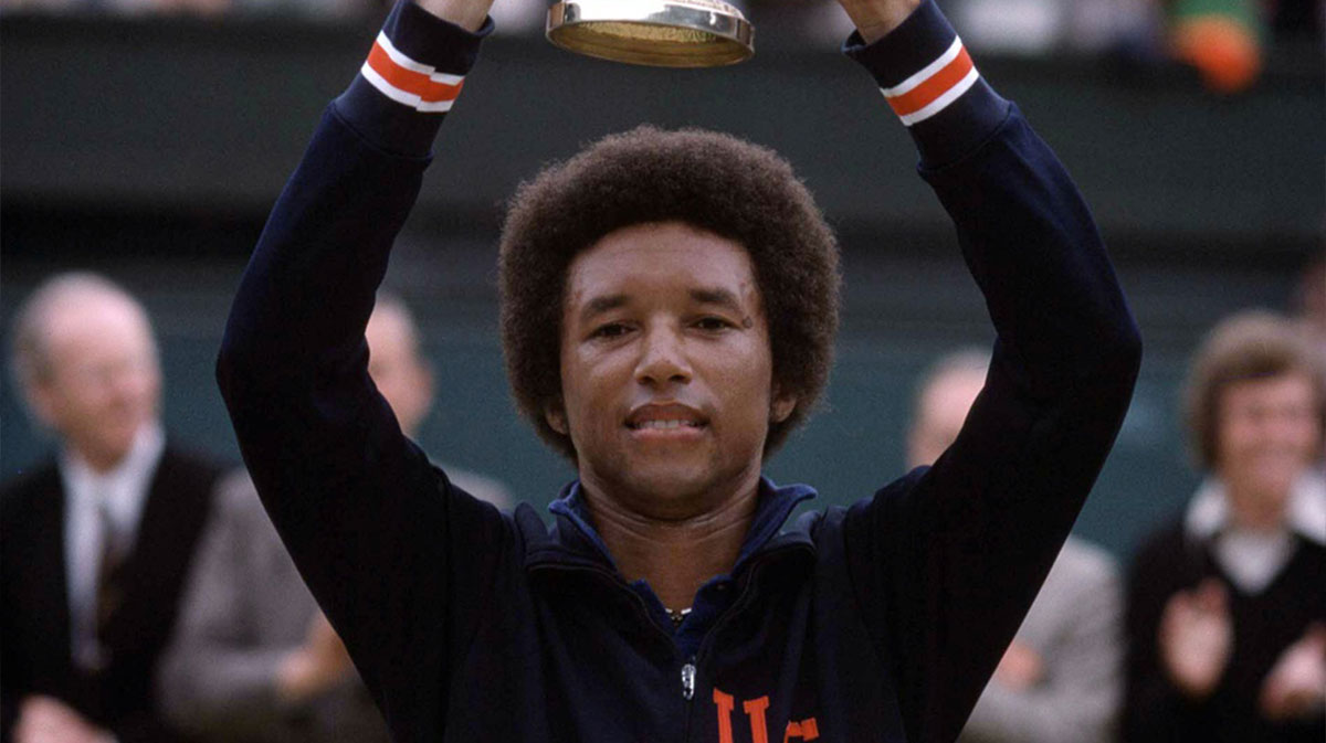 50 years ago, Arthur Ashe became the first black man to win Wimbledon