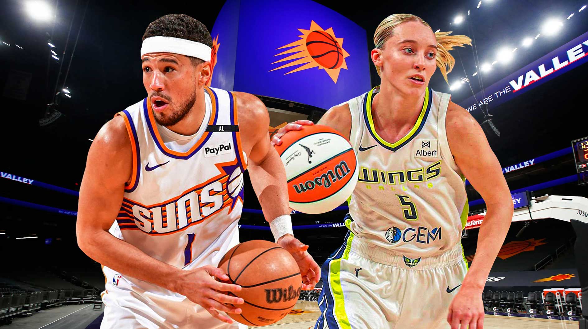 Paige Bueckers Nike, Nike Book 1, Devin Booker, Wings