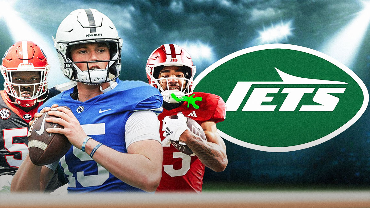 Three way-too-early 2026 NFL Draft prospects New York Jets must monitor including Penn State QB Drew Allar, Indiana WR Elijah Sarratt and Georgia DL Christen Miller who the New York Jets should monitor in the NFL draft.