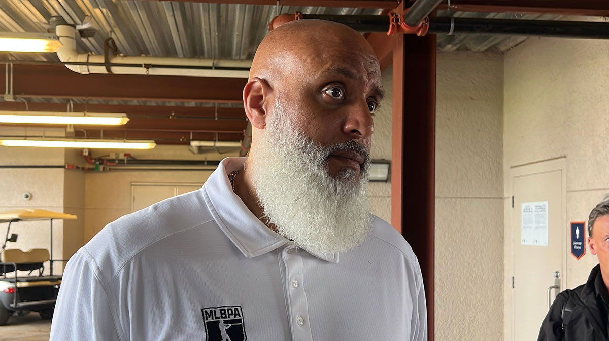 MLBPA’s Tony Clark drops eye-opening reaction to salary cap question
