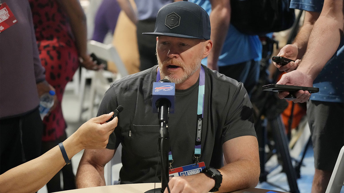 Bills’ Sean McDermott issues 4-word practice update on James Cook