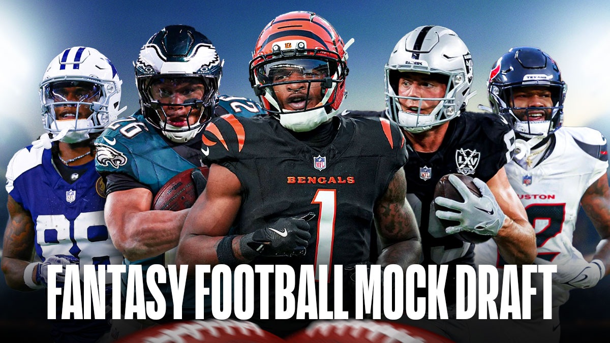 fantasy football, CeeDee Lamb, Saquon Barkley, Ja'Marr Chase, Brock Bowers, Nico Collins
