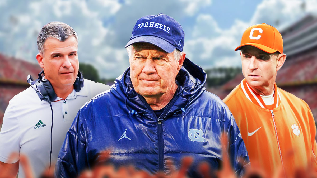North Carolina's Bill Belichick, Clemson's Dabo Swinney and Miami's Mario Cristobal lead an intriguing crop of coaches in the ACC this fall.