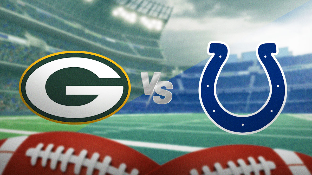 Packers logo vs. Colts logo