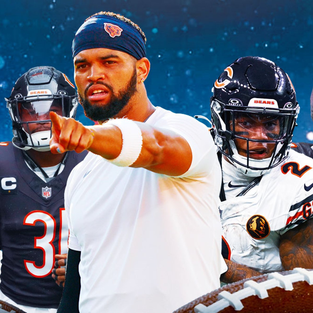Chicago Bears' 53-man roster predictions for 2025 NFL season