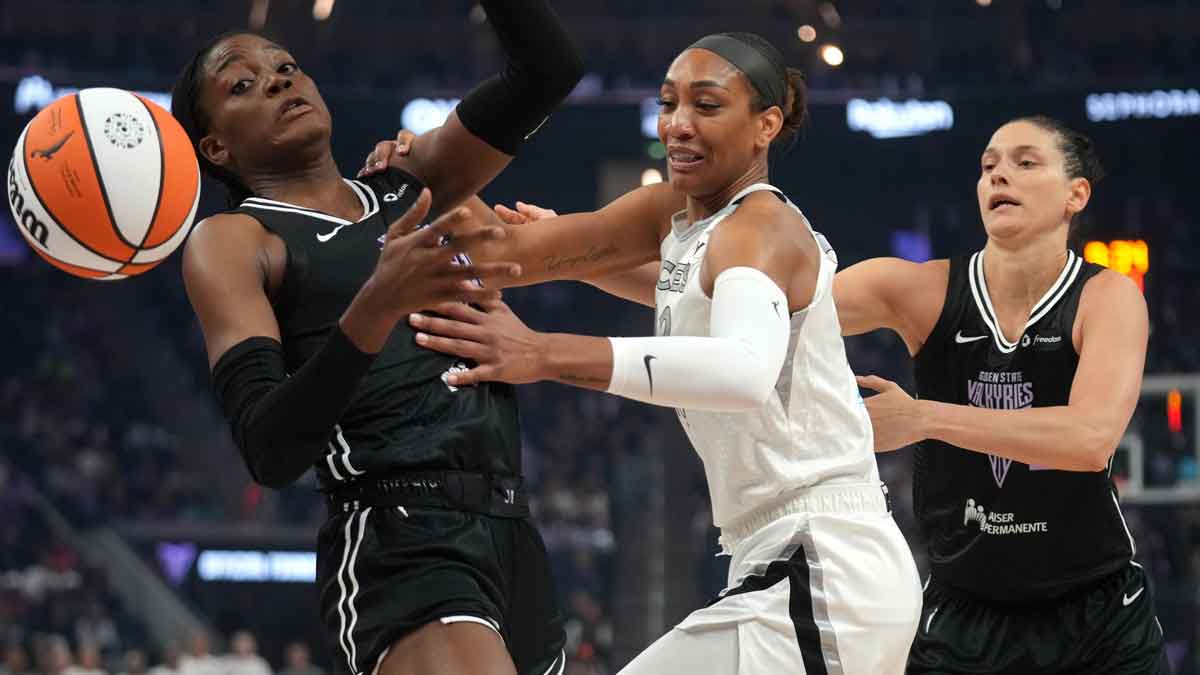 Aces’ A’ja Wilson reaches historic milestone in first half vs. Valkyries