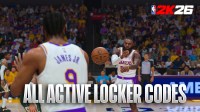 All Active Locker Codes For NBA 2K26 MyTEAM and MyCAREER
