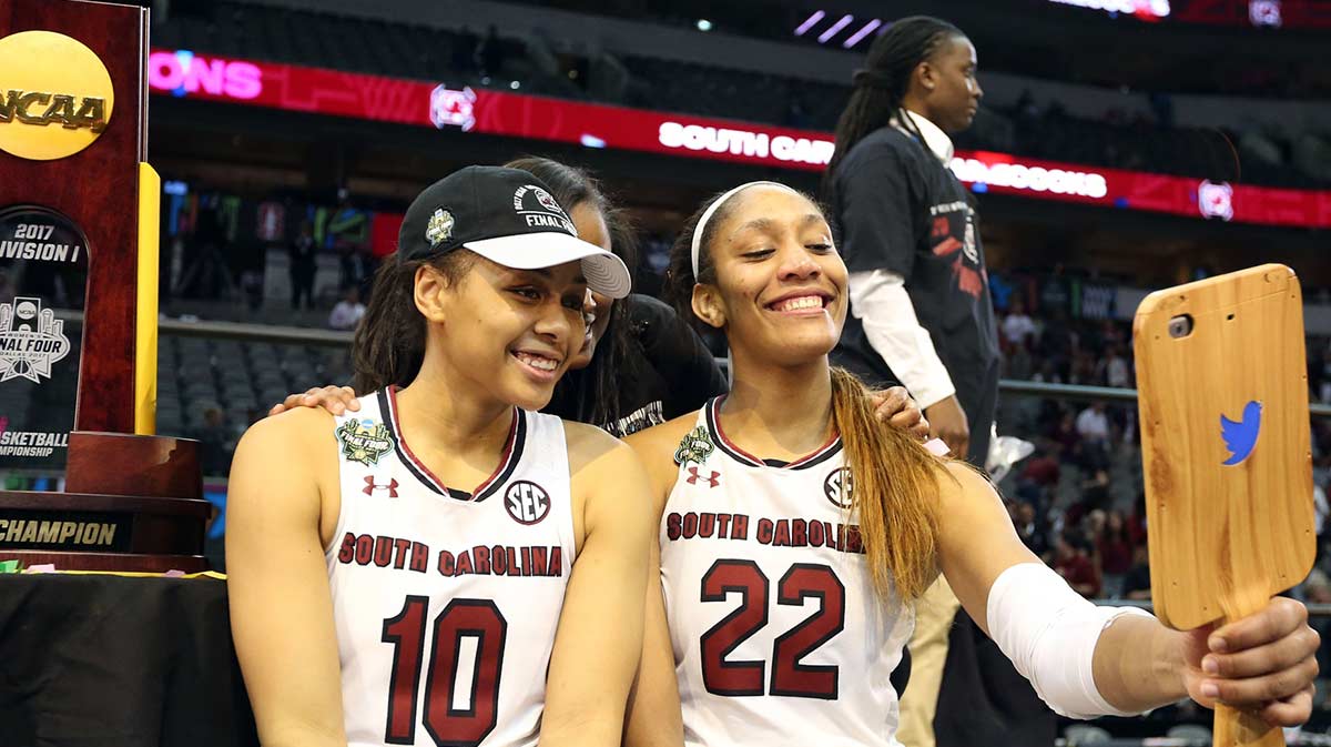 Dream’s Allisha Gray declares A’ja Wilson’s ‘A’Ones’ the ‘only shoe I’m rocking on court