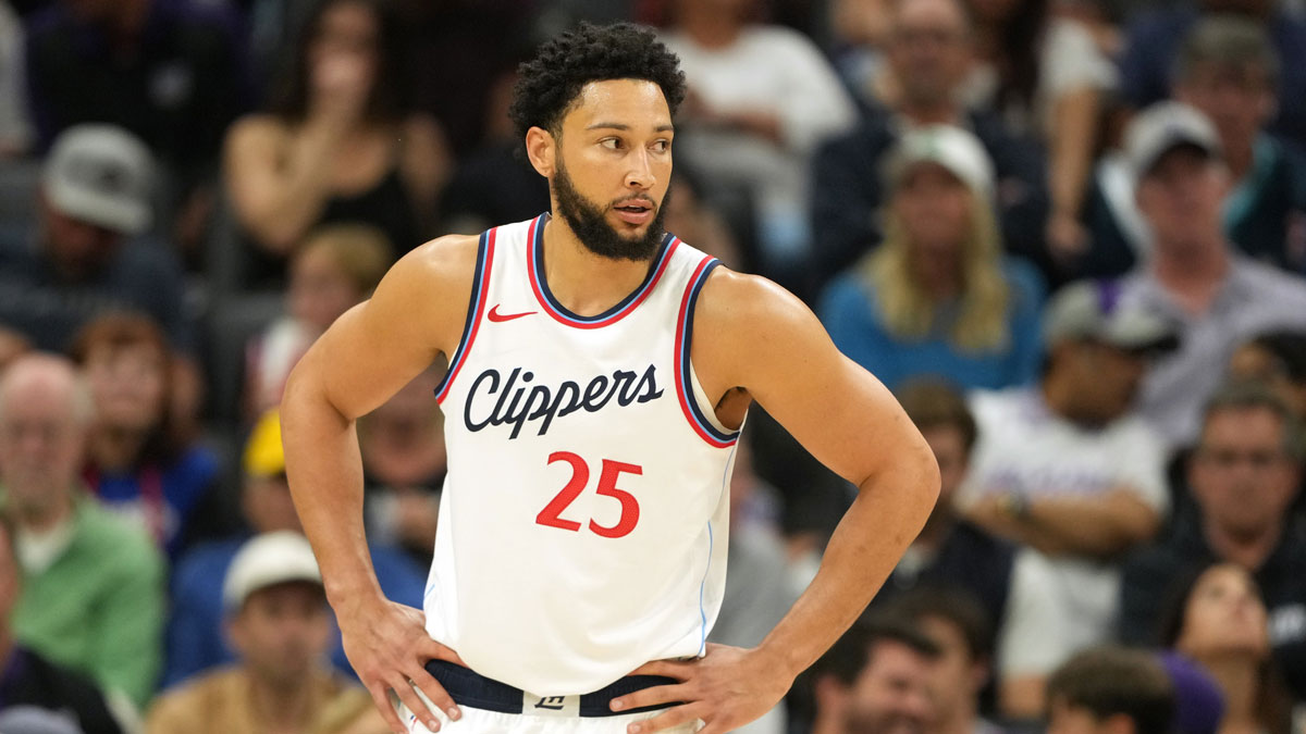 Los Angeles Clippers guard Ben Simmons (25) during the third quarter against the Sacramento Kings at Golden 1 Center. 