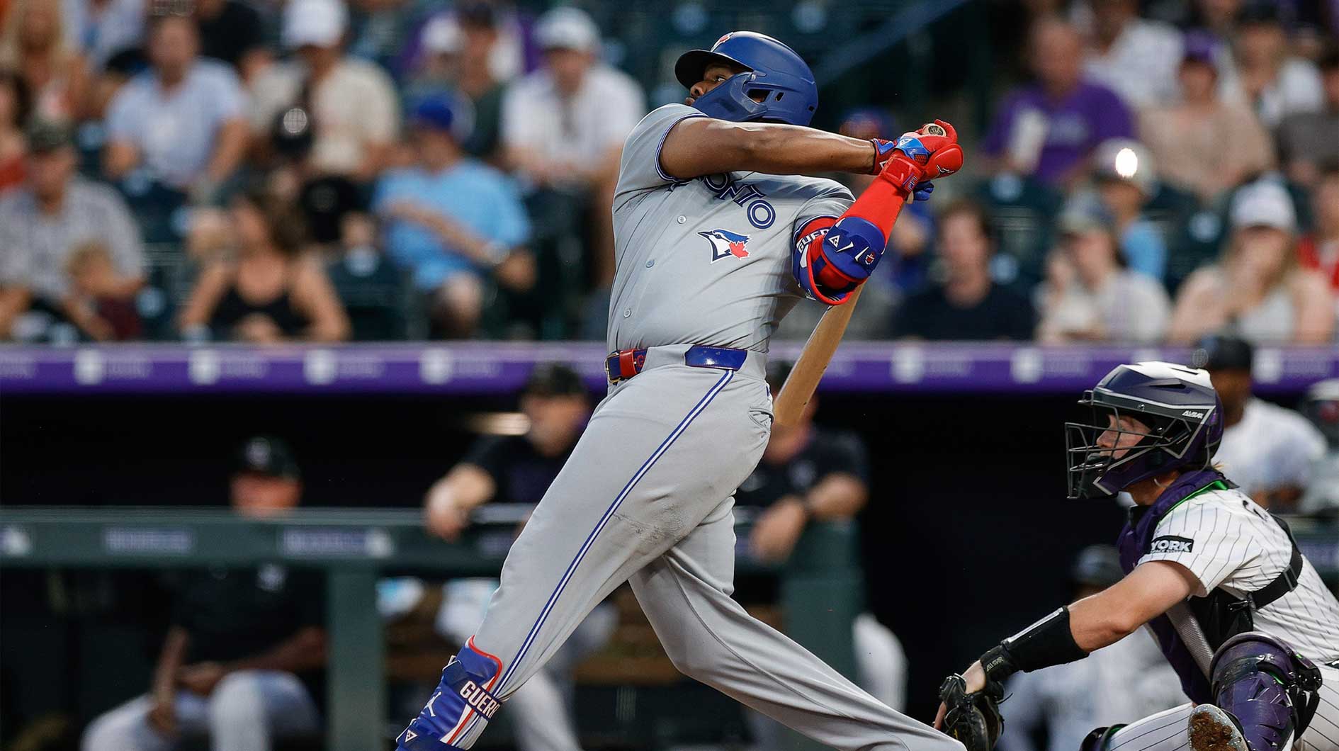 Vladimir Guerrero Jr.’s HR vs. Rockies unlike any other Blue Jays have seen in 2025