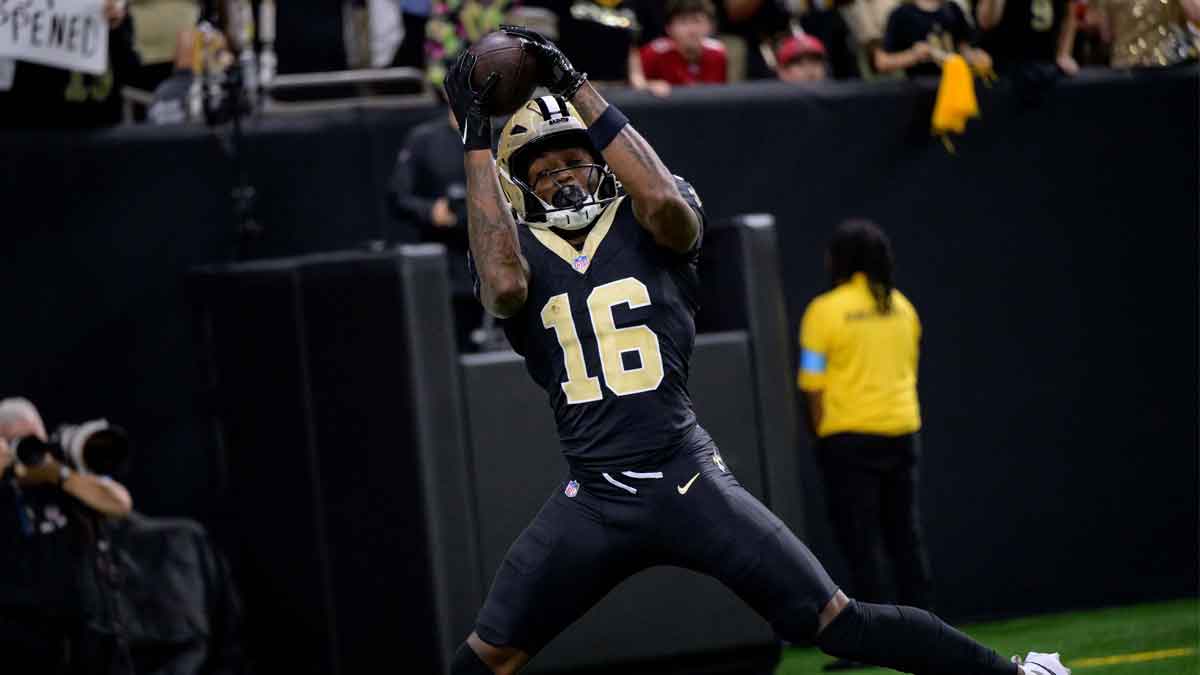 Saints place 2nd-year wideout on season-ending injured reserve