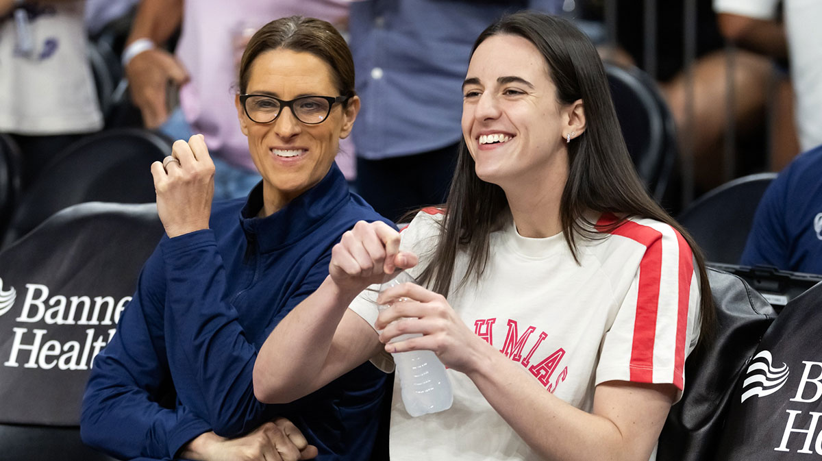 Fever star Caitlin Clark’s euphoric reaction to Taylor Swift’s guesting on Travis Kelce’s show