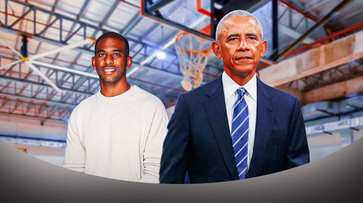 Chris Paul Barack Obama Los Angeles Clippers