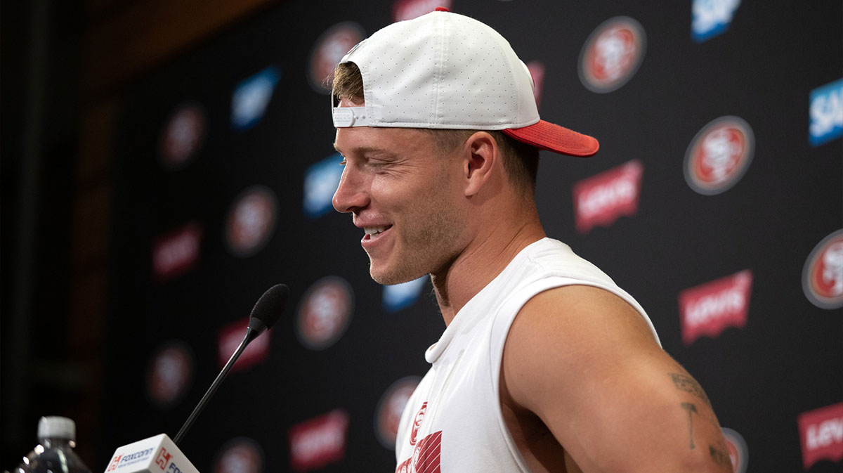 49ers’ Christian McCaffrey launches new ‘While On Earth’ brand